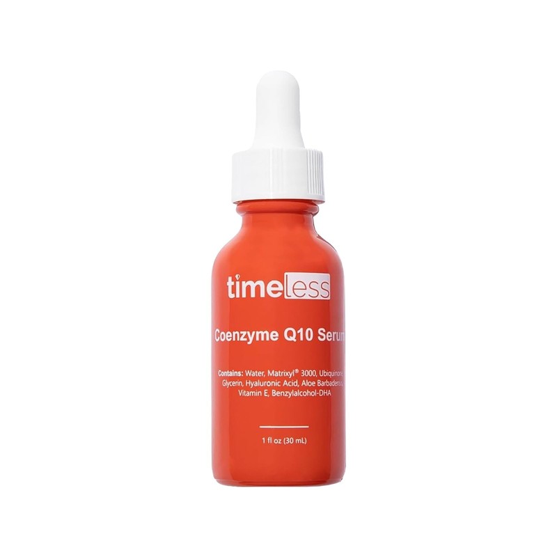 Timeless Skin Care Coenzyme Q10 Serum – 1 Fl Oz (Pack of 1), RED,WHITE