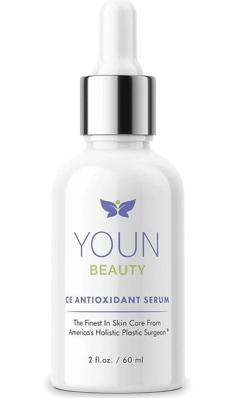 YOUN Beauty 20% Vitamin C Face Serum with Hyaluronic Acid, Ferulic Acid &…