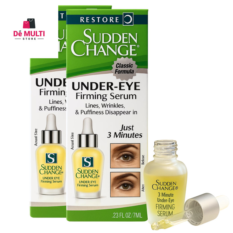 Sudden Change 3 Minute Under Eye Firming Serum Lines Wrinkles Puffiness 0.23oz gallery