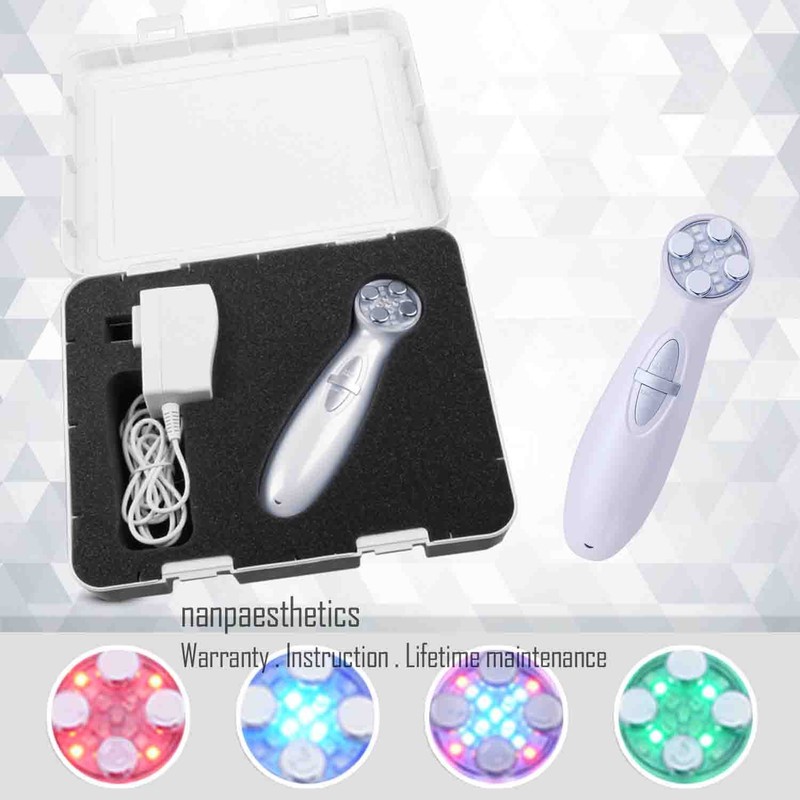 3In1 Wireless Photon Led Therapy Face Skin Lift Tightening R-F Facial Machine