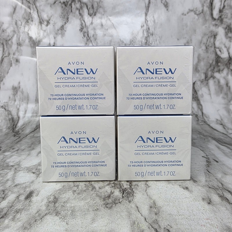 Lot of 4 Avon Anew Hydra Fusion Gel Cream 1.7oz