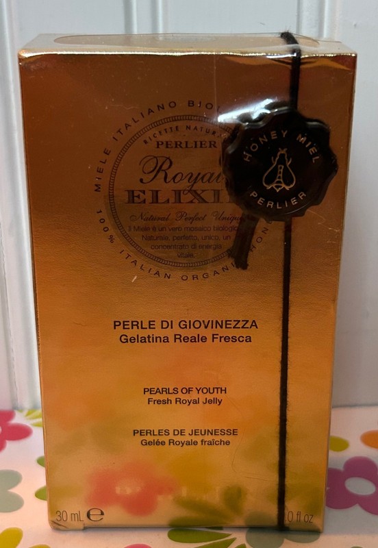 PERLIER ROYAL ELIXIR PEARLS OF YOUTH ROYAL JELLY SERUM 1oz SEALED IN BOX