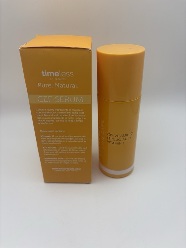 Timeless Skin Care 20% Vitamin C + E Ferulic Acid Serum 4oz/120ML JUMBO Size gallery