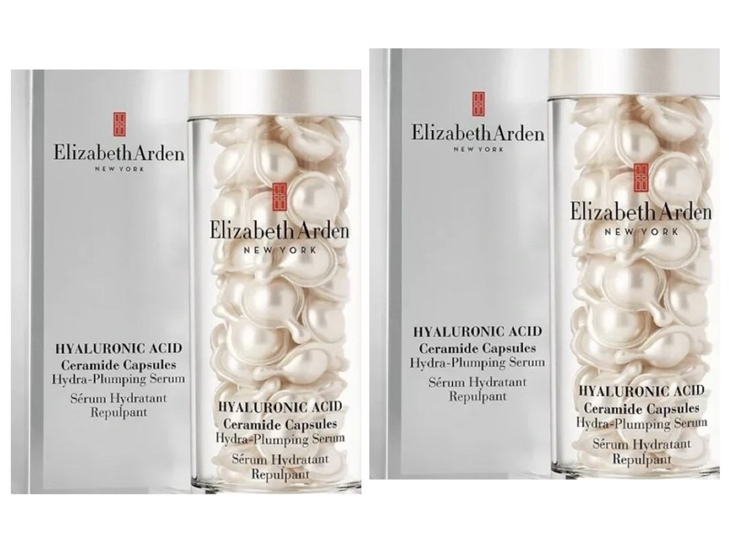 2 PACK Elizabeth Arden Hyaluronic Acid Ceramide Hydra Serum 60 Capsules X 2
