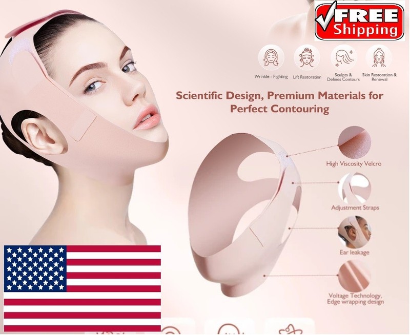 Details about Faja elastica para adelgazar la cara y papada Compresión facial