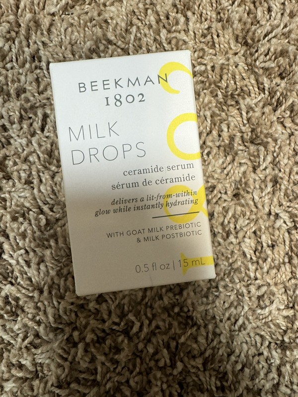 Beekman 1802 Milk Drops Probiotic Ceramide Serum – 0.5oz. – New & Sealed