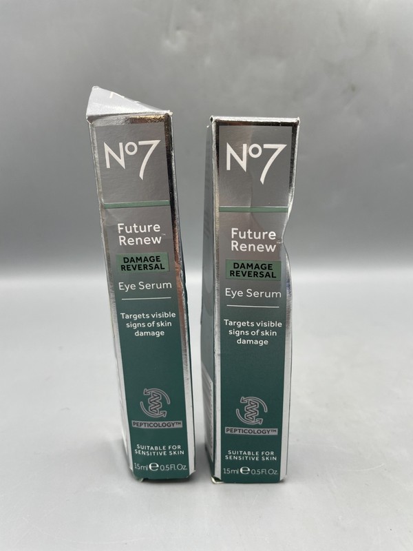 2 PACK No7 Future Renew Damage Reversal Eye Serum 0.5 oz 15ml Each