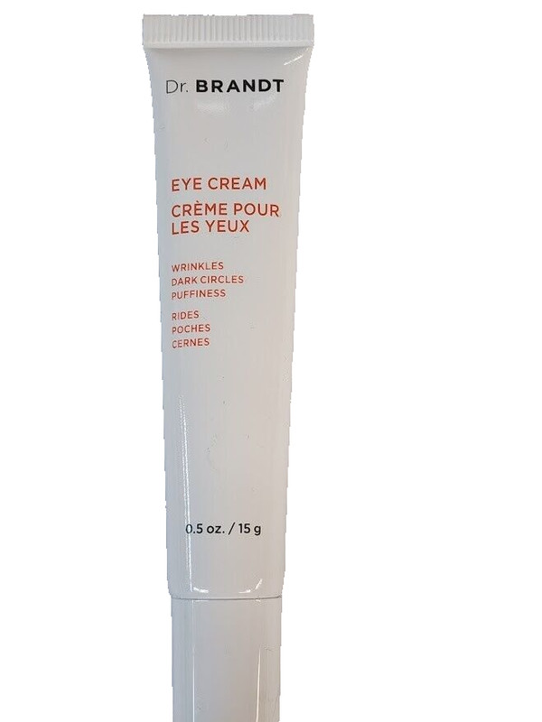 Dr Brandt Eye Cream Wrinkles Dark Circles Puffiness All Skin Types Full Sz Tube