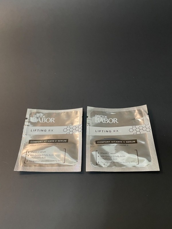 DOCTOR BABOR “LIFTING RX” : VITAMIN C SERUM SAMPLE DUO NEW & SEALED