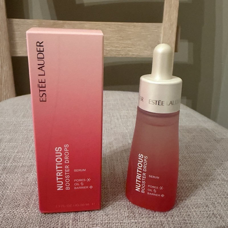 Estee Lauder Nutritious Booster Drops Serum – 1.2 Oz / 35mL Full Size ~ NIB