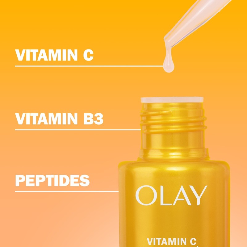 Olay Skin Care Vitamin C + Peptide 24 Brightening & Anti-Aging Face Serum 1.3oz. gallery