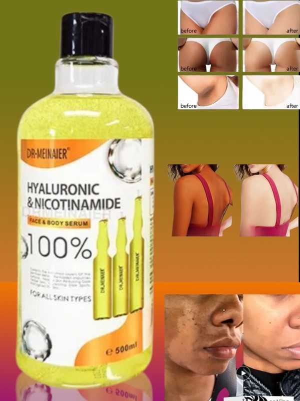 Intensive Whitening Body Serum Anti-aging Skin Brightening, 500ml, [USA Stock]