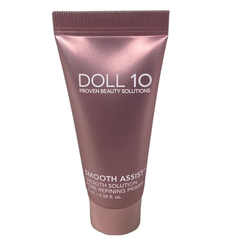DOLL 10 Smooth Assist Smooth Solution Pore Refining Primer .50 oz / 15ml – New