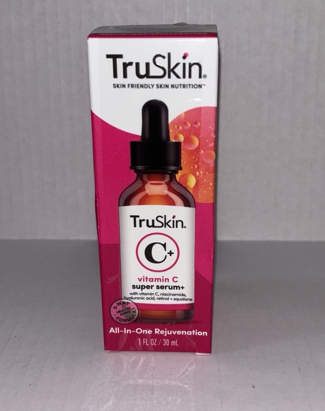Tru Skin C+ Vitamin C Super Serum + All-In-One Rejuvenation 1fl.oz/30ml