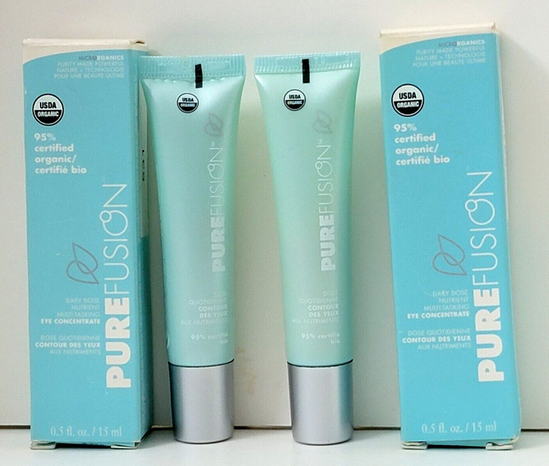 2 pk PUREFUSION Daily dose Nutrient Eye Concentrate 0.5 fl oz by Fusion Beauty