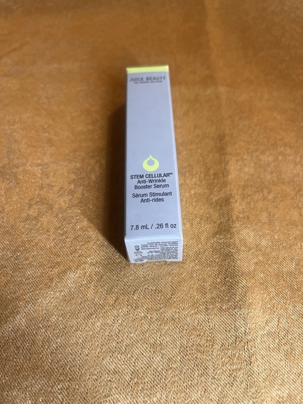 Juice Beauty STEM CELLULAR Anti-Wrinkle Booster Serum .26oz – New