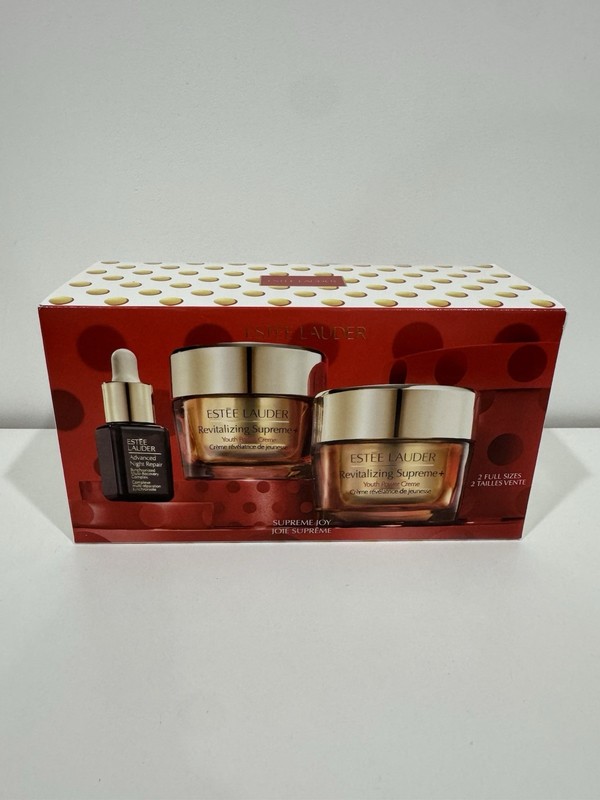 Estee Lauder Supreme Joy Skincare Gift Set Repair + Lift + Firm 3 Piece Set