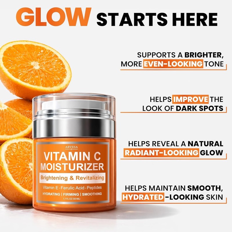 Vitamin C Moisturizer for Face - Vitamin C Cream for Face - Brightening. 01/2029 gallery