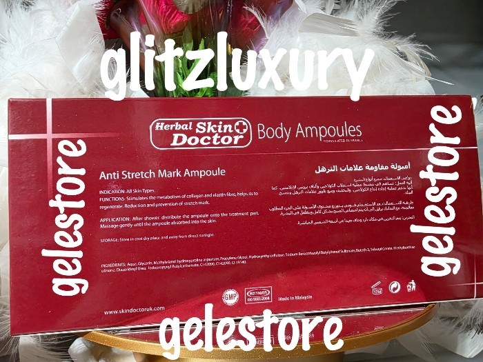 1 pack sale: herbal skin Doctor anti stretch mark ampoule. 10/pack. gallery