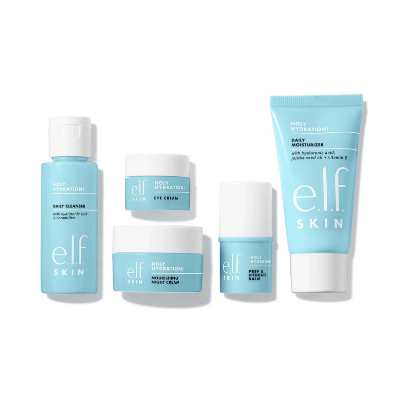 e.l.f. SKIN Holy Hydration Jet Set Hydration Kit Travel Friendly Hydrating Sk... gallery