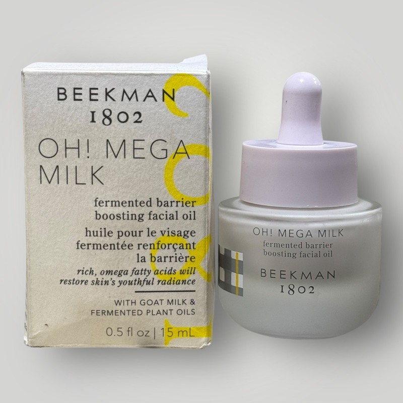 Beekman 1802 Oh! Mega Milk Fermented Barrier Boosting Facial Oil 0.5 Fl Oz