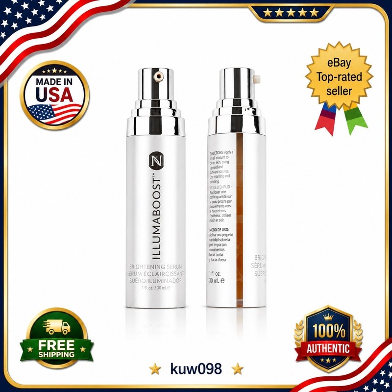 Neora IllumaBoost Vitamin C Serum Brightening Dark Spot Corrector 2-Pack-New🔥❗