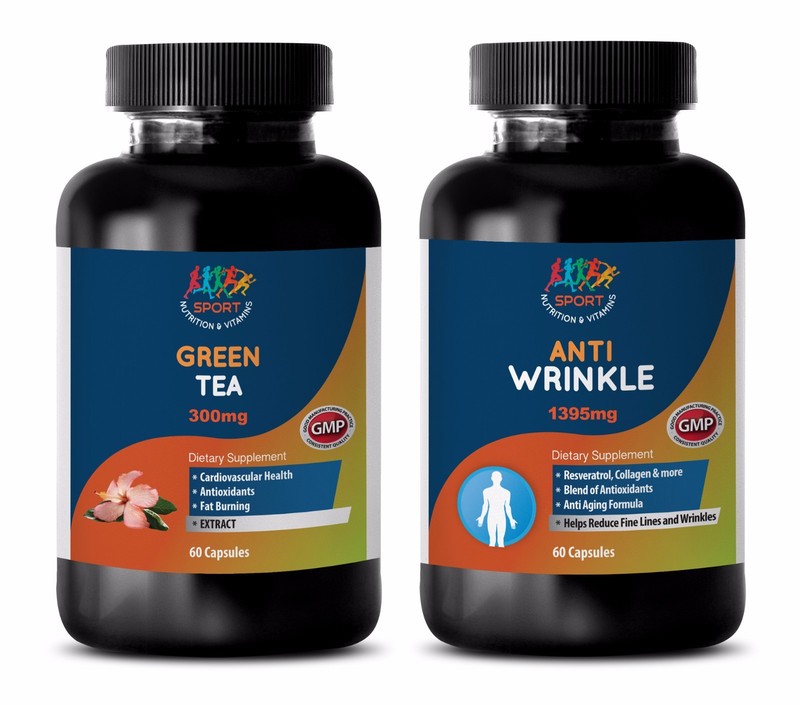 fat burner and metabolism booster – GREEN TEA – ANTI-WRINKLE COMBO 2B – grape se