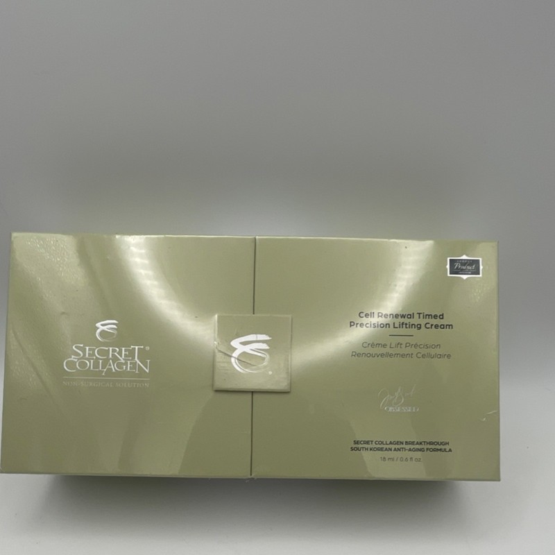 Secret Collagen Cell Renewal Lifting Cream Apple & Grape Stem Cell 18ml NEW