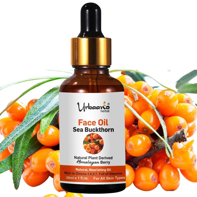 Urbaano Herbal Radiant Glow Sea Buckthorn Skin Nourishing Face Oil,
