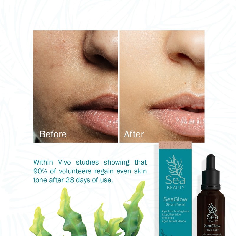 Sea Beauty Facial Serum, Premium Marine Anti-Aging Ingredients, Skin Brightener gallery