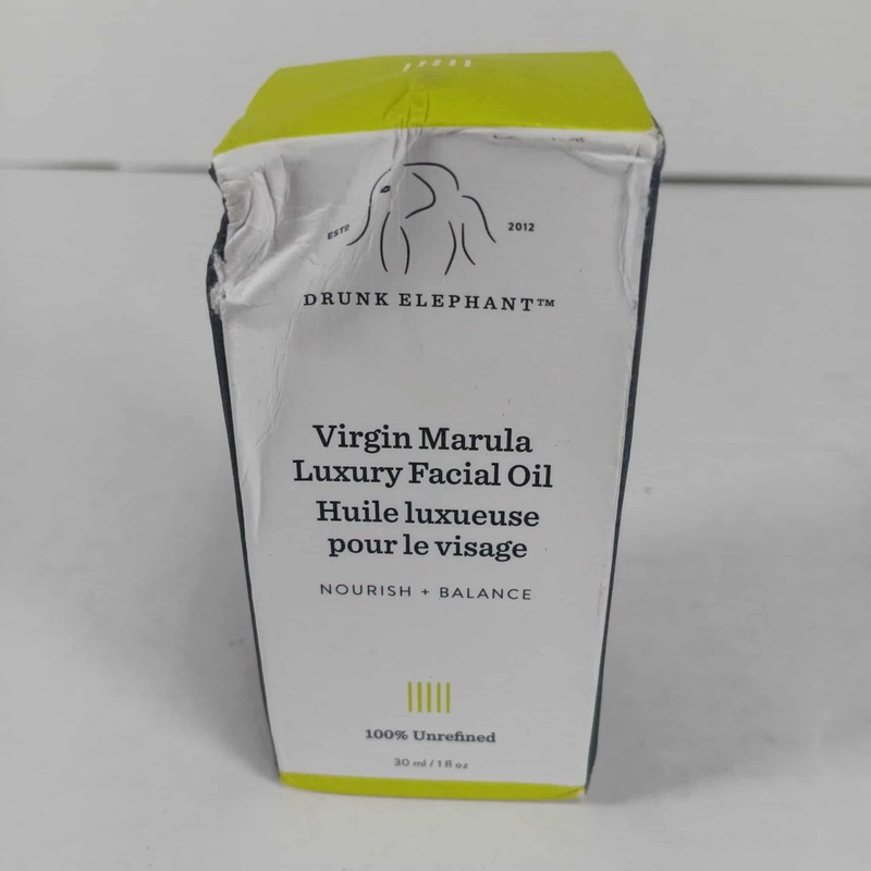Drunk Elephant Virgin Marula Facial Oil *0.5oz New In Damage Box AUTHENTIC