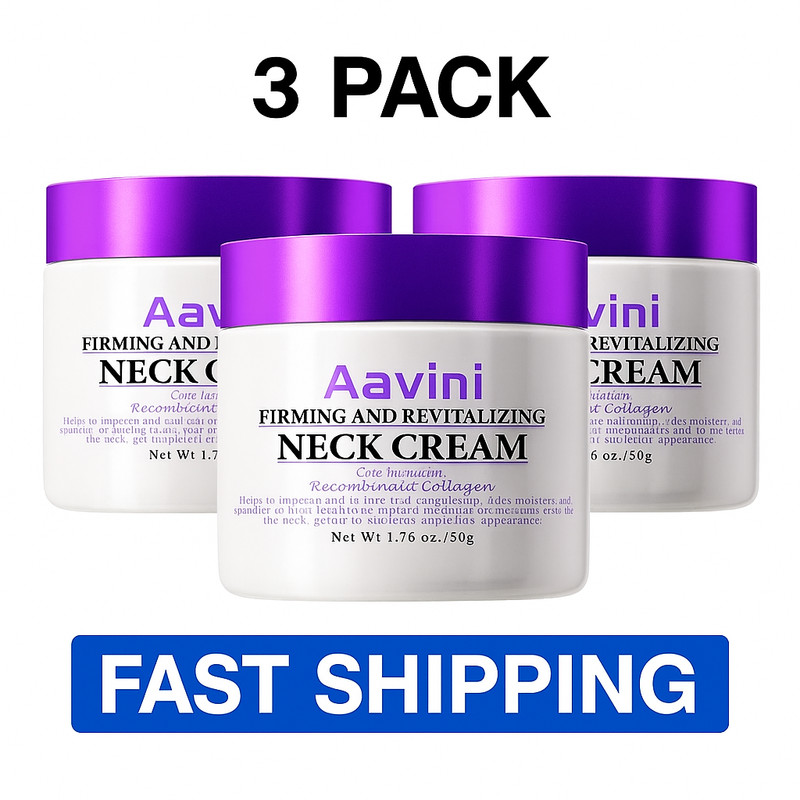 Aavini Neck Cream 3 Pack Firming Peptide Collagen 50g Anti Aging Moisturizer