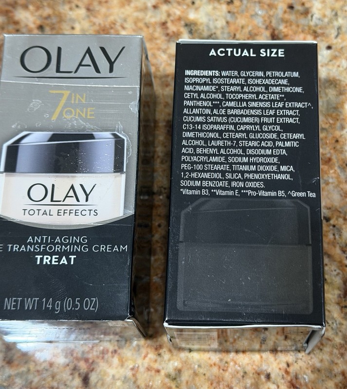 2x Olay Total Effects 7-in-One Anti-Aging Eye Transforming Creme Treat gallery