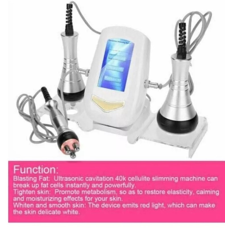 Portable 3 in 1 Muti-Functional Face & Body Beauty Massage Machine Home Spa Use