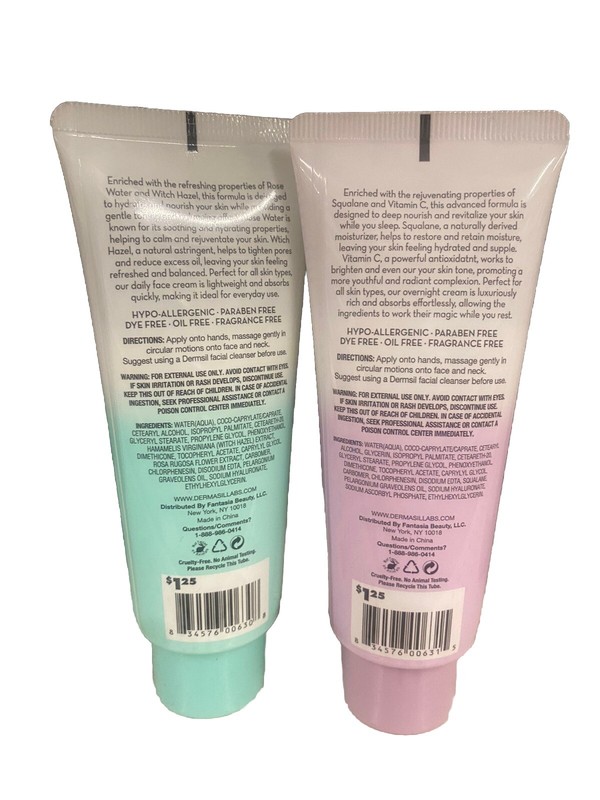 NEW! Dermasil Labs Oil Free Daily Day Cream and Night Cream gallery