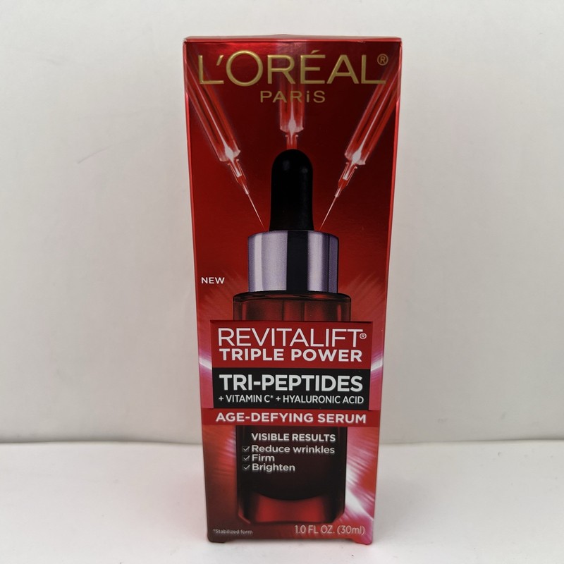 L’Oreal Revitalift Triple Power Tri-Peptides Age-Defying Serum, 1 fl oz / 30mL