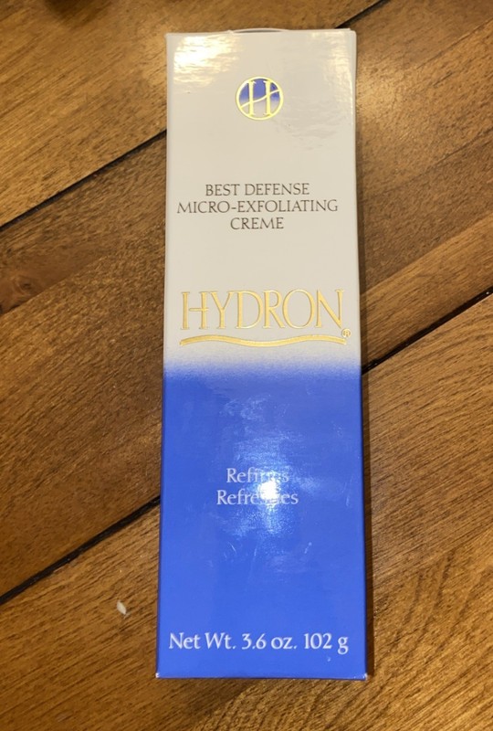 Hydron Refines refreshes micro exfoliating creme NIB QVC 3.6 Oz
