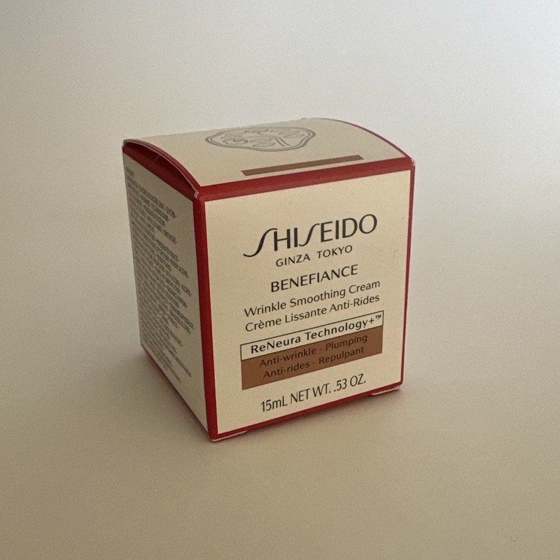 Shiseido Benefiance Wrinkle Smoothing Cream 0.53 oz