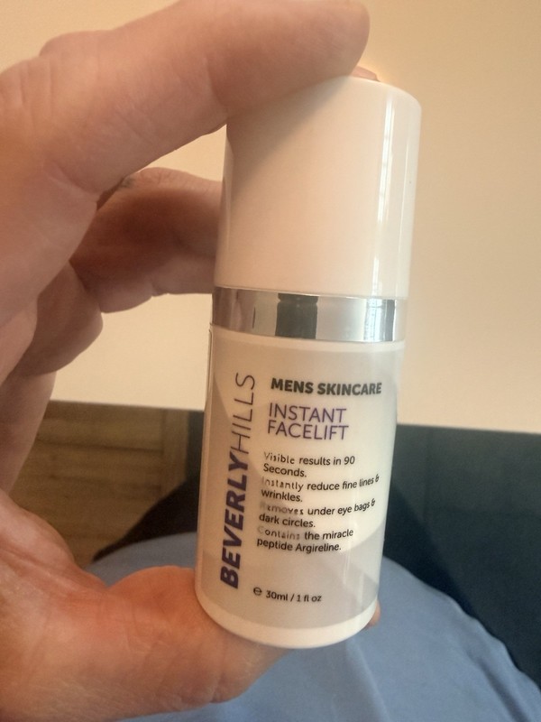 Beverly Hills Men’s Skincare Instant Facelift Visible Results In 90 Seconds