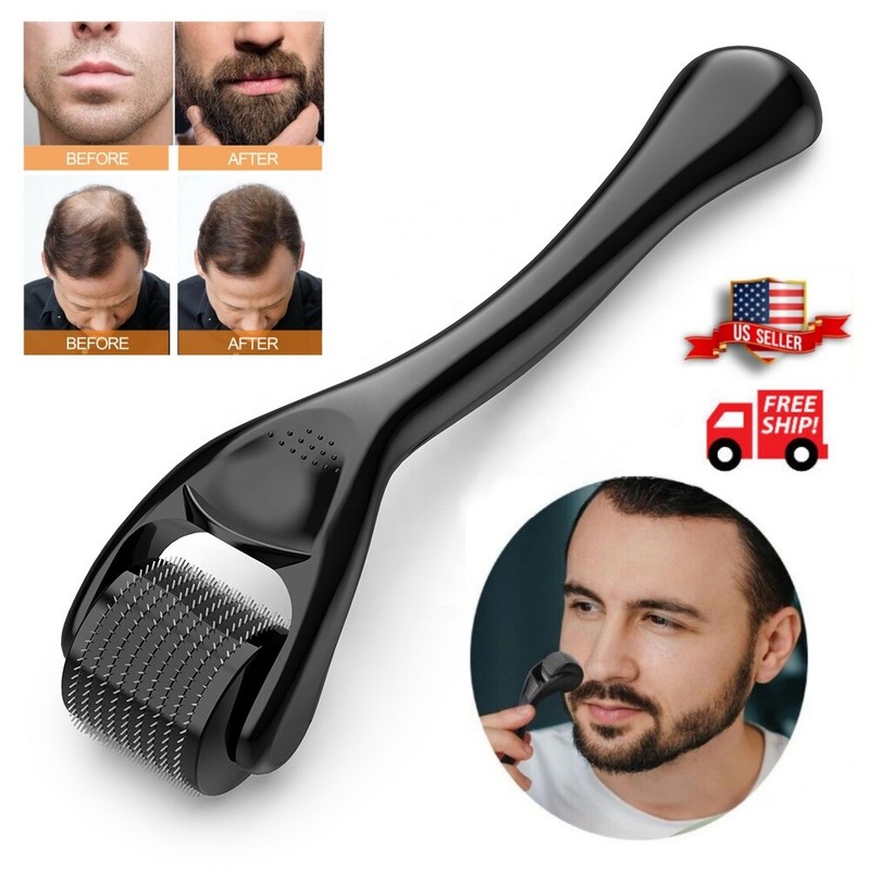 Beard Derma Roller For Hair Loss Beard Growth 0.25MM Titanium Derma Roller micro