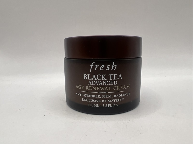 FRESH Black Tea Advanced Age Renewal Cream 100ml 3.3oz Jumbo Size NWOB