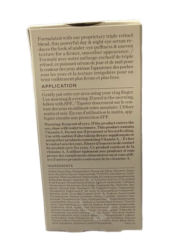 New Perricone MD High Potency Triple Retinol Renewal Eye Serum 0.5 oz gallery