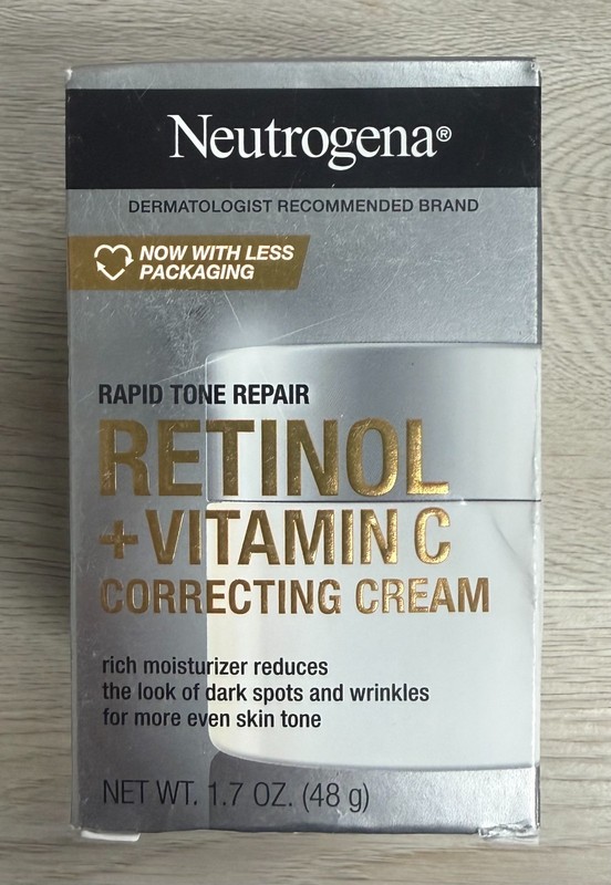 Neutrogena Rapid Tone Repair Retinol + Vitamin C Correcting Cream 1.7 oz