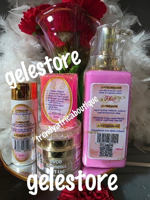 No Limit whitening skin set. Lotion, Serum, face cream and soap. gallery
