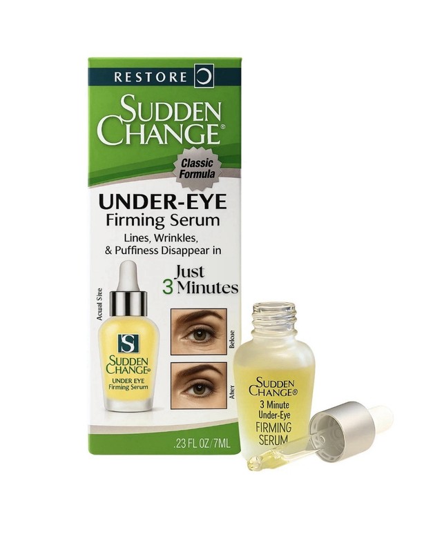 Sudden Change 3 Minute Instant Under-Eye Firming Serum Lines & Wrinkles 0.23 Oz