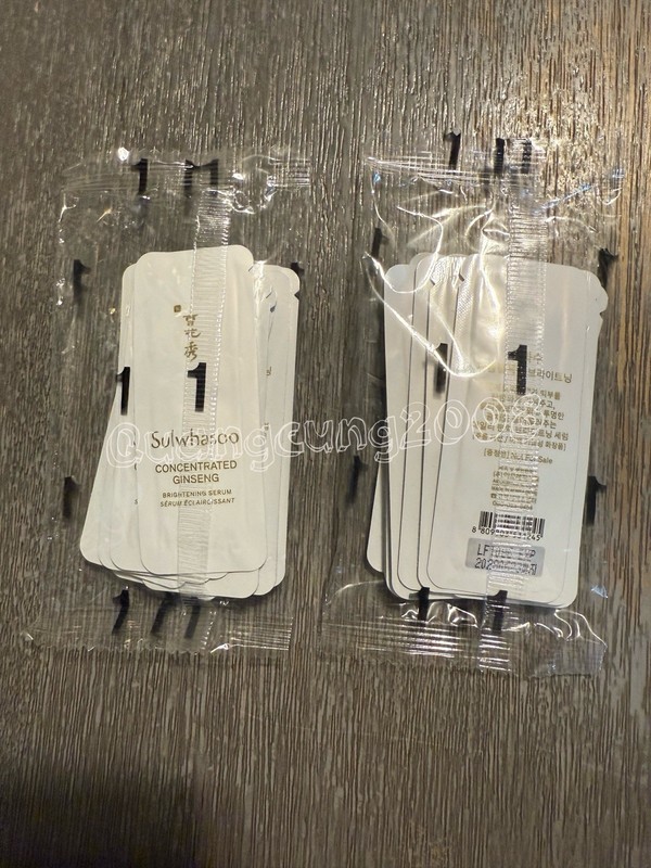Sulwhasoo Concentrated Ginseng Brightening Serum 1ml x 30 pcs gallery