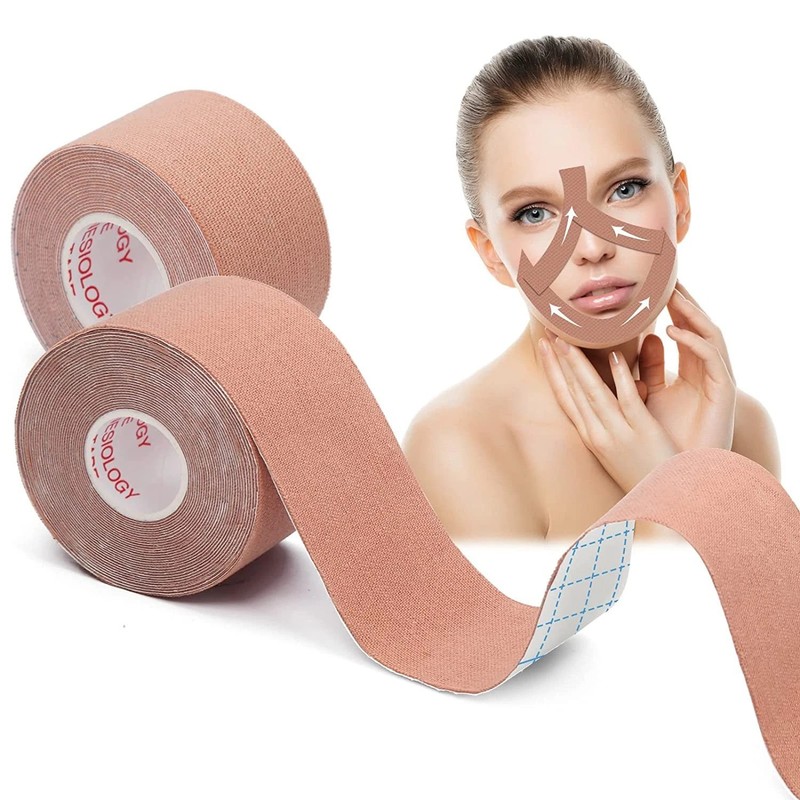 2 Rolls Facial Myofascial Lift TapeFace Lift Tape anti Wrinkle PatchesFace Eye