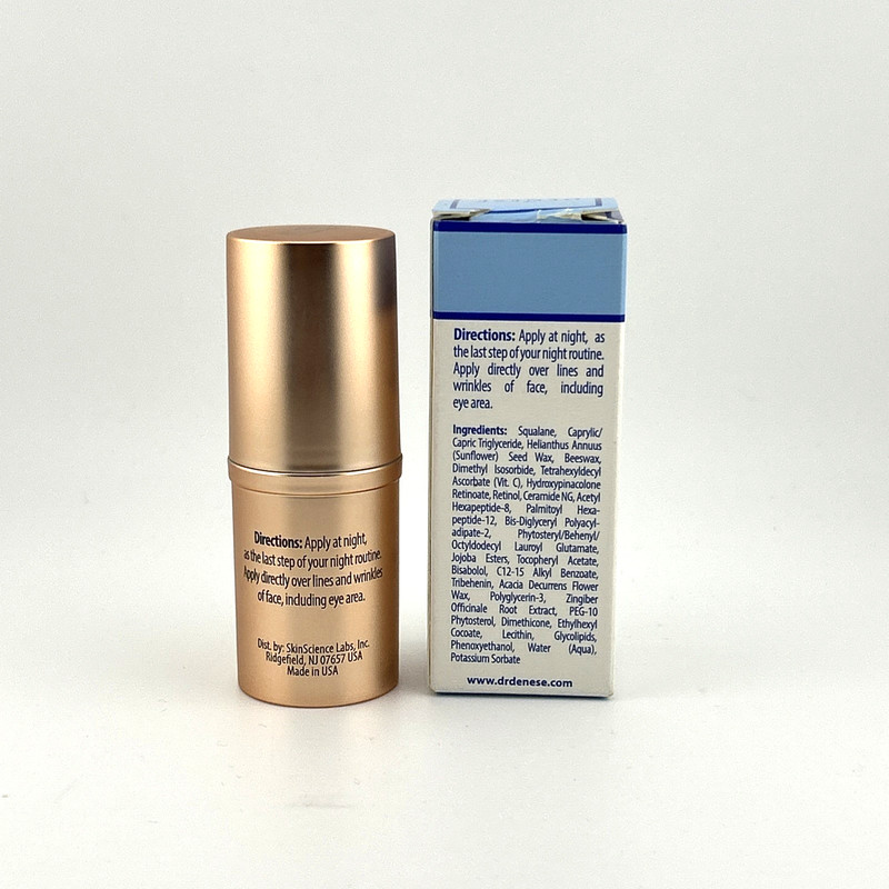 Dr Denese Wrinkle Eraser Retinol Serum Stick Ceramide & Peptides 0.5oz / 15g New gallery
