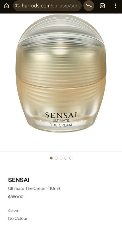Kanebo Sensai Ultimate The Cream 6ml Mini Full 40ml Is $800+ Sakura Japan gallery