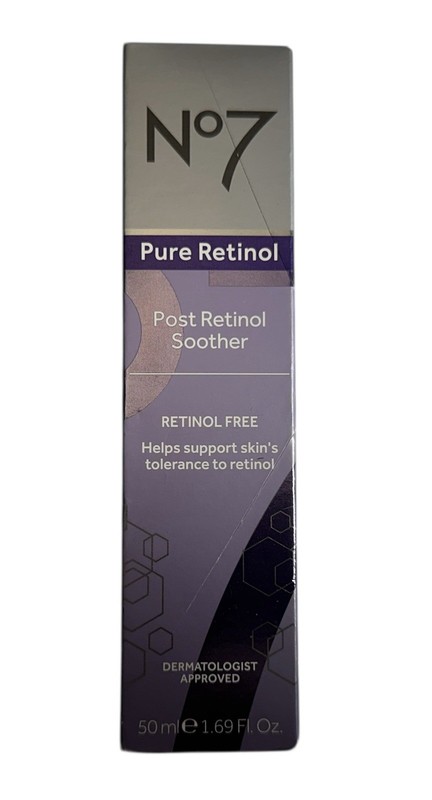 No7 Pure Retinol Post Retinol Soother Fragrance Free 50ml/1.69 fl.oz – New Box!